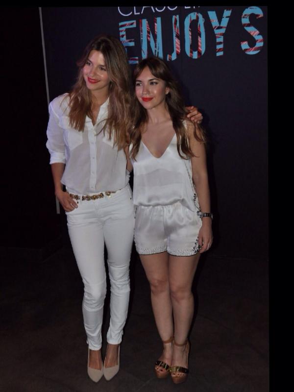 <a href="/arianapardo1/">Ariana✌</a> 👏👏👏 por lo nuevo de <a href="/classlifeok/">Classlifeok</a> #EnjoySummer diosas en blanco con <a href="/KloosterboerMar/">Marcela Kloosterboer</a> 💣