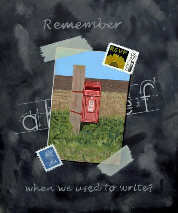 ipartsoc's tweet image. Robert Walker @kesgravearts @ipartsoc 'Finders Keepers' , 'Dreamer' , 'Remember When We Used To Write?'