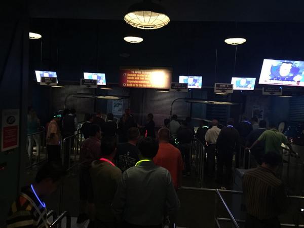 EricHalberg's tweet image. Where's my #BMCEngageBear when I need him?  Long lines at #TheAmazingSpiderMan2 at #BMCEngage