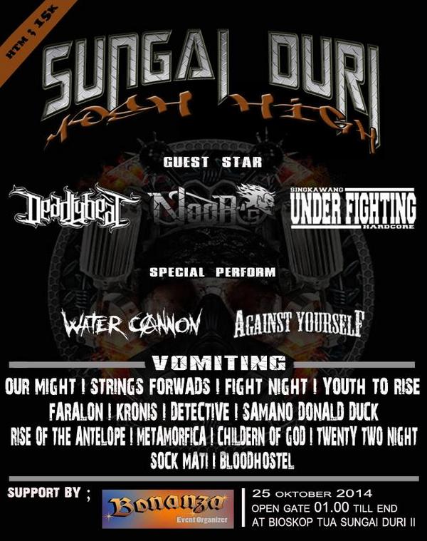 mari merapat!!! 
sungai duri mosh high.
support acara dengan membayar tiket masuk ya