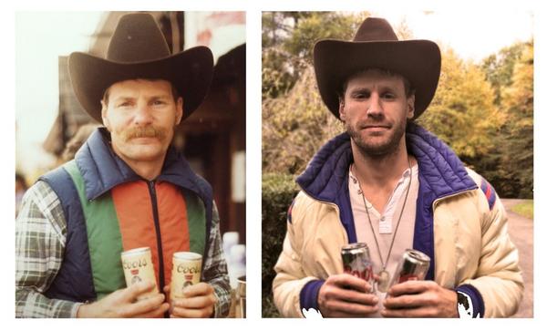 ChaseRiceMusic's tweet image. Like father like son. Got a lot of my old man in me. #samehat