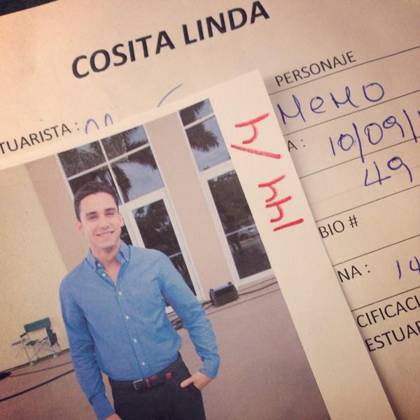 Nathan_Roman's tweet photo. Pues les cuento que ya salio #Memo En #CositaLinda #EEUU Lunes a Viernes. A las 12PM/11C por @univision http://t.co/5H9vikaD9V