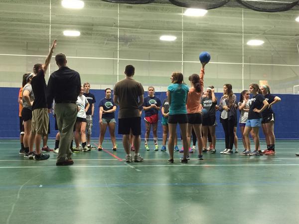 <a href="/EndicottRHA/">Endicott College RHA</a> @ReslifeEC BOMBARDMENT! Res Life Staff vs Residents - who will win in this game of intense dodgeball?!