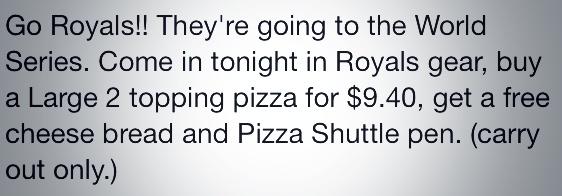 ShuttlePizza's tweet photo. http://t.co/k62ONrE2ZT