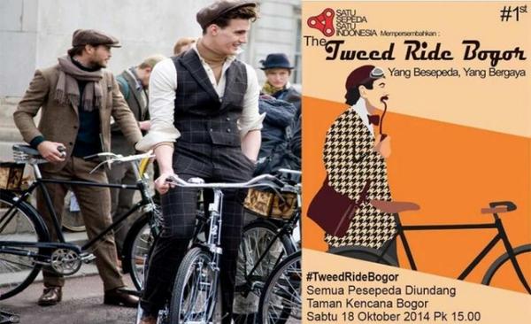Tweed Ride, Gowes Sambil Gaya
bit.ly/1pfkfnH #LifeStyleBogor