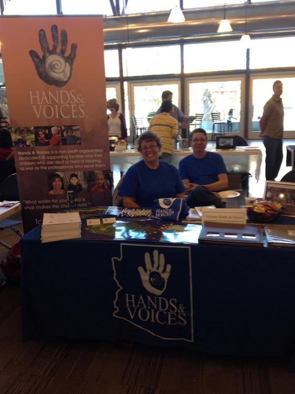 voices_az's tweet photo. Had a great day the Northern Deaf Expo! Meeting some great people and learning new things! http://t.co/IqSBMt7dyS