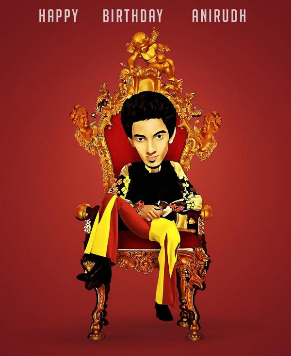 Happy birthday Anirudh Ravichander.... 