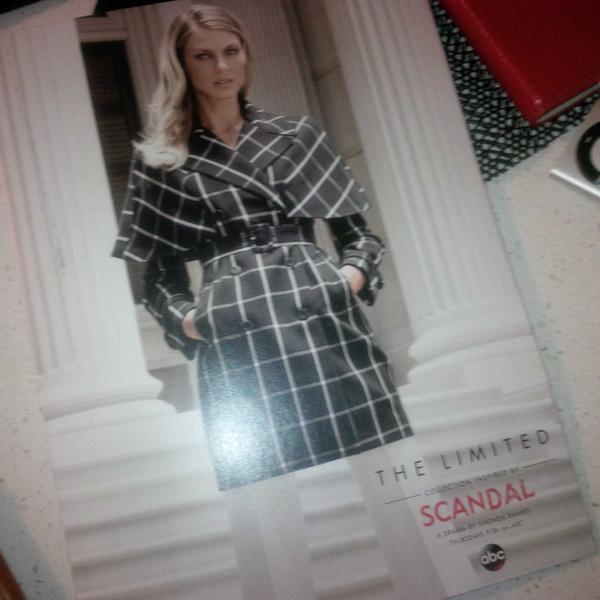 MsMarieGarcia's tweet image. MailCall! NewArrival cat. #PutitinNeutral @TheLimited #Scandal @kerrywashington @lynpaolo. #longlunch2morrow