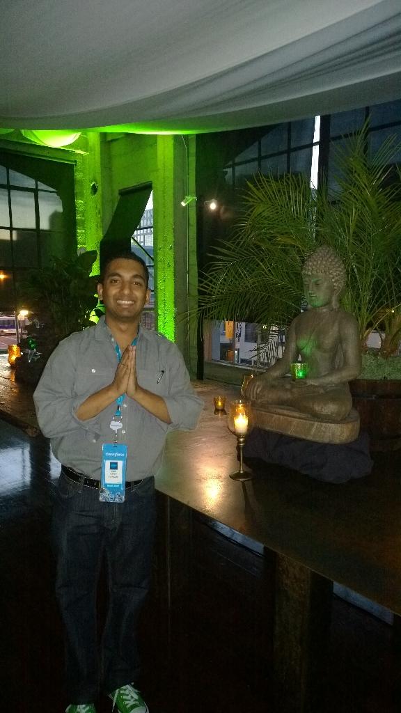 The Yesware party is happening rt now ! #ifoundyeti #df14