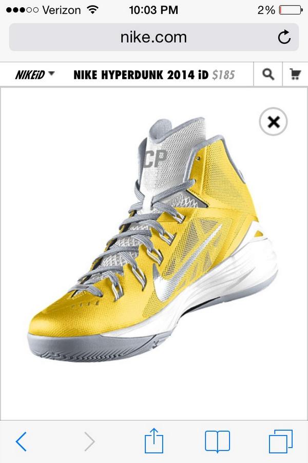 ChazPatten's tweet photo. Potential shoes for upcoming ball season. Ya or na? #ChromeOut http://t.co/TdrlCFuQcc