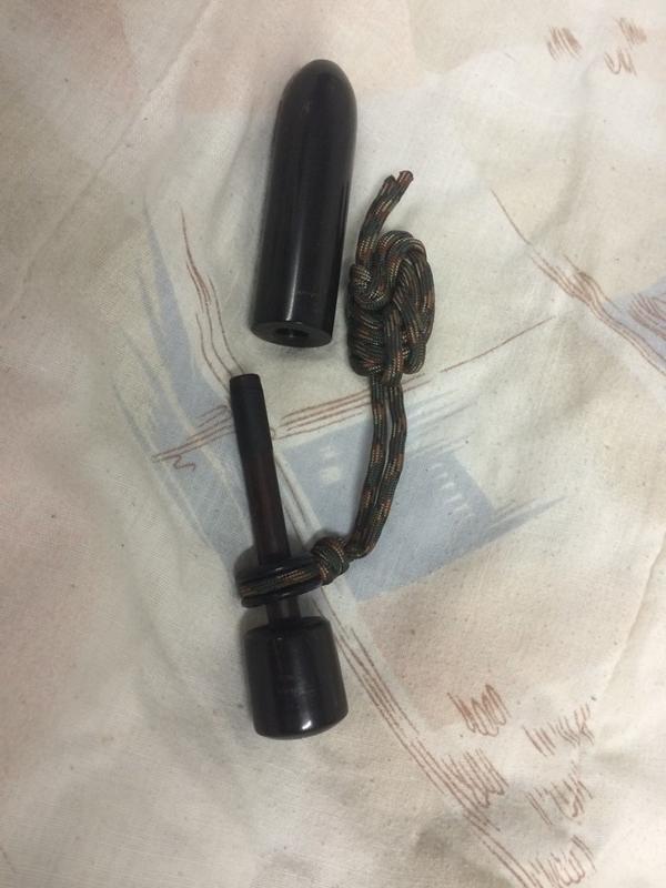 albertaatlatl's tweet photo. #huntchat This one's from Waterbuffallo horn. http://t.co/FfiBdW7jlu