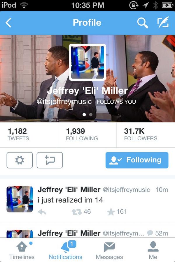__jeffreymiller's tweet photo. GUYS IM LEGIT CRYING RN😭😭😭 http://t.co/wXCva20wWh