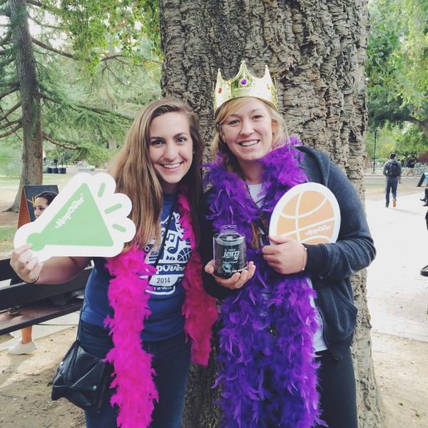 HopOverApp's tweet photo. Congrats to Sara for winning free speakers! #HopOnOver #UCDHops #HopOver #AggiePride http://t.co/wjQ1gnM6IB