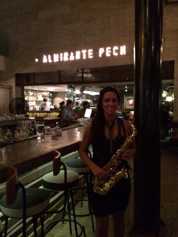MONICAFRANCOSAX's tweet photo. SAX PERFORMANCE @ Almirante Pech only in Playa del Carmen http://t.co/ZMsdBl8lTh