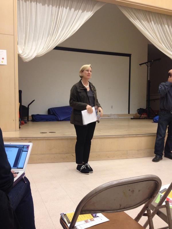 Keep_SF_Moving's tweet photo. Cheryl Brinkman speaking to the Planning Association for the Richmond in support of #YesOnA! http://t.co/unGgBnqCz9