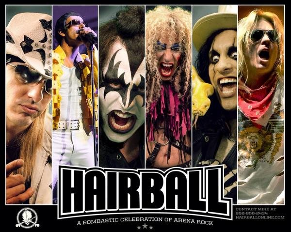 We listened to our Fairgoers and we are excited to bring Hairball Saturday, 6/27! A rock-n-roll show like no other!!