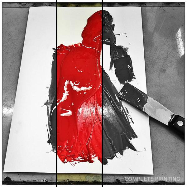 PrintGC's tweet image. Prepping a run through the Shinohara 52 #PrintLyf #Craft #Pantone