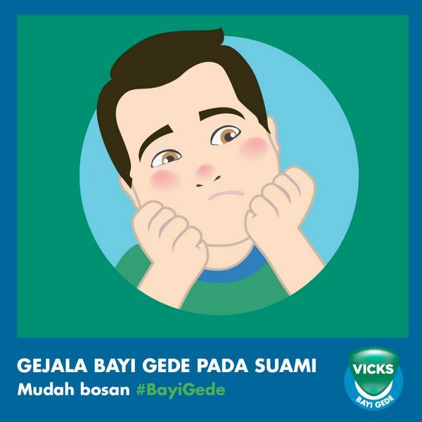 vicksindonesia's tweet photo. Apa yang biasanya kalian lakukan pada saat suami mudah bosan karena sakit, sahabat Vicks? #BayiGede http://t.co/RW9S8A4uPw