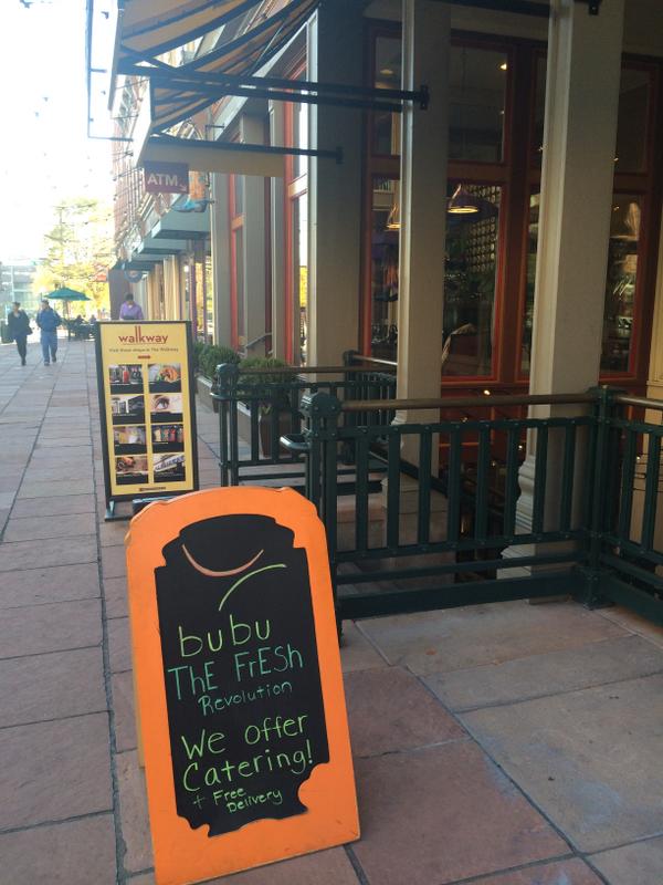 bubuDenver's tweet photo. Have you visited the first fast-casual restaurant concept in Larimer Square yet?  Join the Fresh Revolution! http://t.co/eVdtLSdlMc