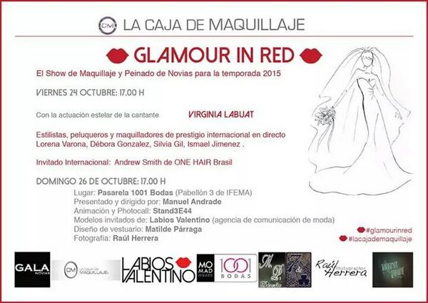 cajamaquillaje's tweet photo. Preparando nuestro #show
#glamourinred
#labiosvalentino
#1001bodas
#momad
@milyunabodas http://t.co/31vdxVMOlU