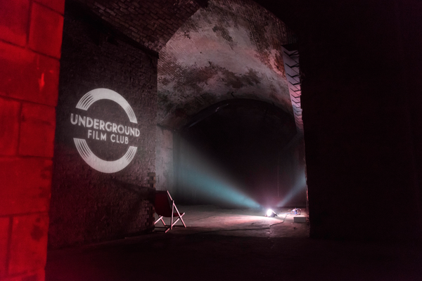 rooftopcinemauk's tweet photo. The secrets out! We're going underground for winter with a fresh new programme. Check it out: http://t.co/XHLkvX1C41 http://t.co/SSgzdptzbU