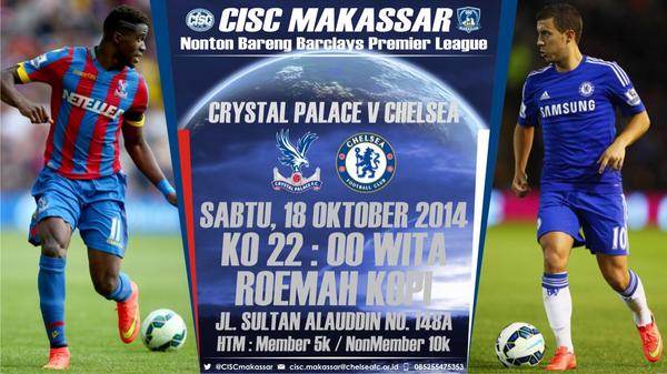 #NonbarBPL Crsytal Palace V Chelsea. Don't miss it guys.