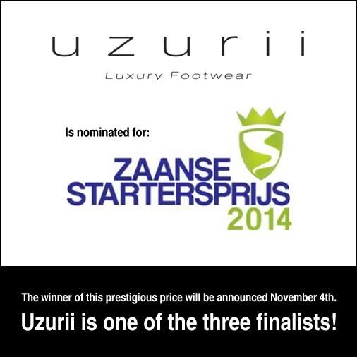 Uzurii is nominated for: Zaanse Starters prijs 2014. Uzurii is one of the three finalists!!!!