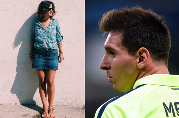 11Freunde_de's tweet photo. Bei der Geburt getrennt: Dieser Schatten und Lionel Messi. http://t.co/KzHUi3r2DV