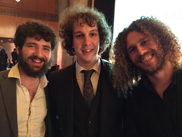 northcorr's tweet photo. Winners of "Best Hair" category at last night's @dynamonortheast #dynamites14 awards: @sopost, @stokel and @jpjhill http://t.co/PGqdDeHR0x