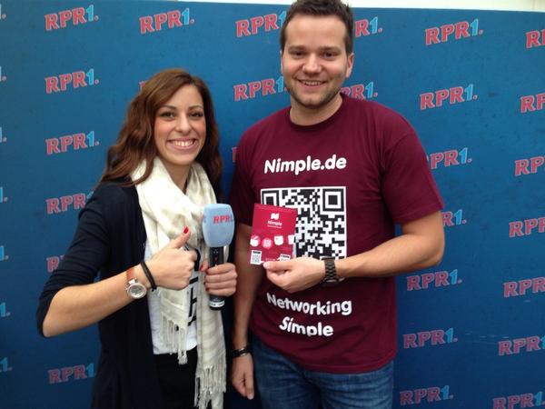 Nimpleapp's tweet photo. @Nimpleapp at @RadioRPR #radio #startup #startups #marketing  #entrepreneur #business http://t.co/qyfOMCf8Bv