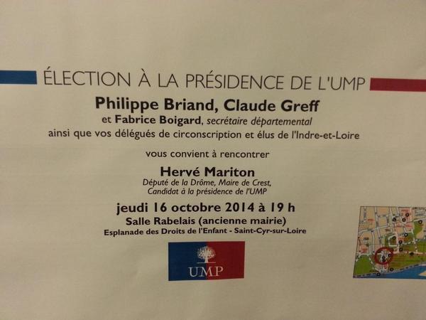 tityves37's tweet photo. Venez échanger avec H.MARITON ce soir à St Cyr à 19h #Tours #ump37 #ump41  #nr #20minutes http://t.co/4eKkQFG5o6