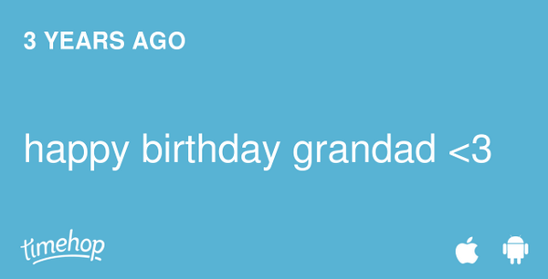 broughton_jack's tweet photo. Happy birthday grandad http://t.co/uZu8BFI5zm http://t.co/Q2r3ENAuhO