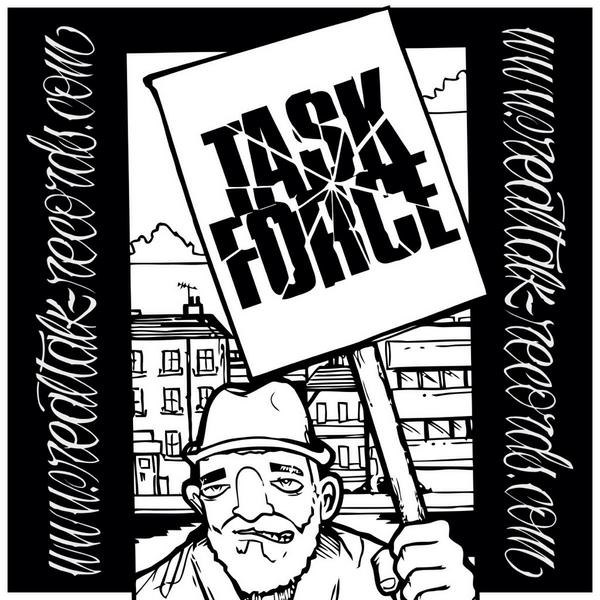 REALTHEME's tweet photo. #realtalkrecords officially launches this Sat! These t's, old Task Force releases and help the homeless all in 1!!!!! http://t.co/K0EIYALVjz