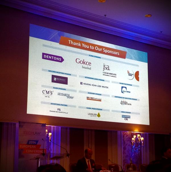 avgorkemgokce's tweet photo. Gokce Attorney Partnership is proudly sponsoring @itechlaw_assn in Paris... @zynpinal @ZekeriyaKursat http://t.co/4oi3hS6xUw