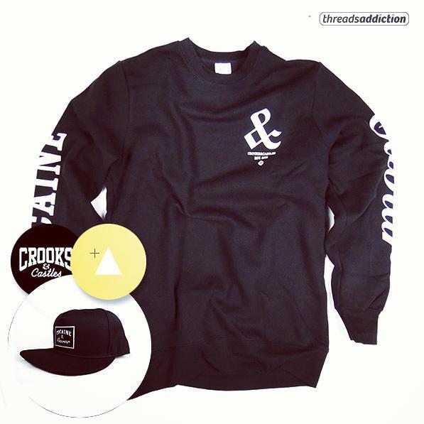 threadsaddict's tweet image. ~with the hat to match~ #cocaineandcaviar #crooksncastles @ threadsaddiction.com
