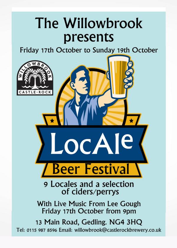WillowbrookCRB's tweet image. Playing this Friday from 9pm. Lee Gough! Also our LocAle Beer Festival. @FFFNotts @NottmCAMRAYM @NottinghamCAMRA #NG4