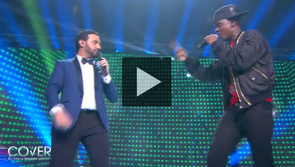 C8TV's tweet photo. Black M @Bmesrimes et @CyrilHanouna chantent "Sur ma route" en duo >> http://t.co/UxO7BPJqOU #TheCover http://t.co/0Ut4kAZtbo