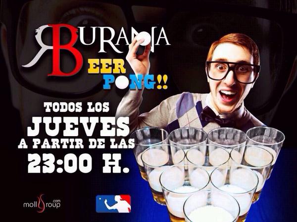 RafaDiazDj's tweet photo. Ya es JUEVES!!! Me viene a la mente #Offbooks #BeerPong y @Burana_mollyg sabéis por qué puede ser?? Apuntaros!! 🙌 http://t.co/ySmAA4wC0C