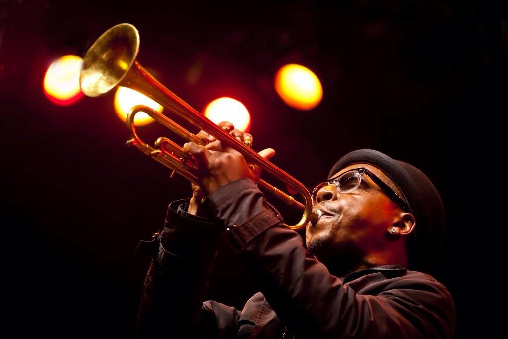 Happy Birthday today to Roy Hargrove shown here at in 2010. 