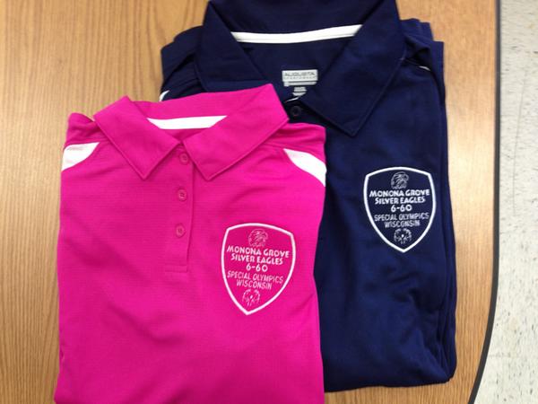 New shirts for MGSO's Bowling Weekend!  The coaches are wearing pink in honor of Breast Cancer Awareness month.