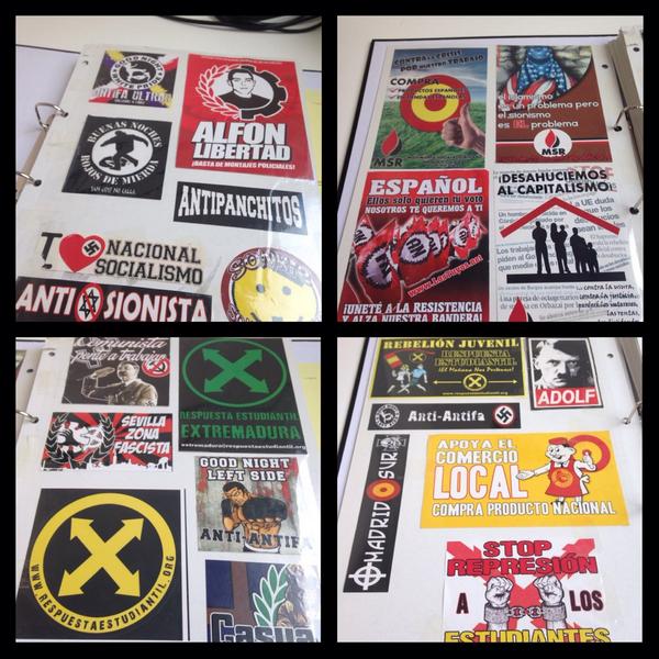 pegatinasfans's tweet photo. Colección de adhesivos políticos. #lovestickers http://t.co/01k7CsgkgA