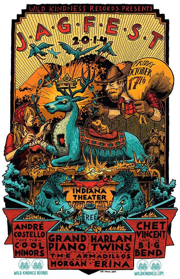 wild_kindness's tweet photo. Free all-ages show tomorrow. 8pm. Hear the Harlan Twins live on WDVE tomorrow in the AM. @IupNation @AsSeenAtIUP http://t.co/U2wCDKVps8