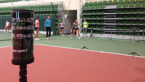 innoSport_RUS's tweet image. #Tennis time in Kazan with #SmartSpeed and #Myotest.Тестирование в Казанской академии тенниса. #innoSport #Fusion