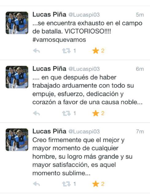 Sin palabra. #LP7 #vamoquevamos