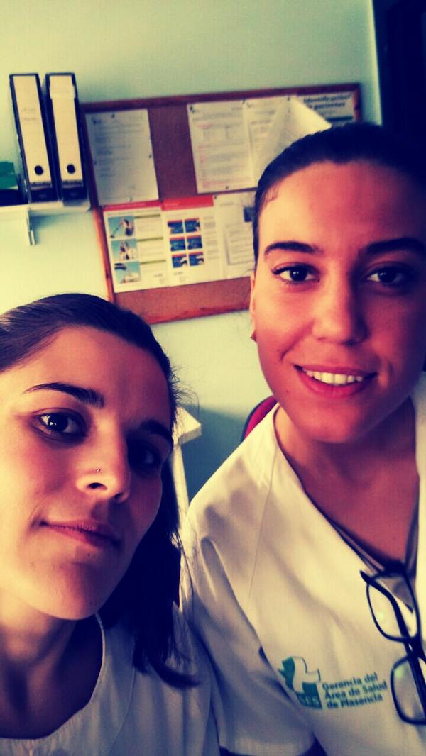 raqueldom7's tweet image. Primer día en Maternidad :) #prácticasenfermería