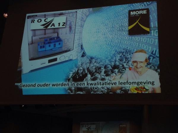 Barneveldse bedrijf More for You en ROC A-12 werken samen aan innovatie in ouderenzorg en vastgoed. #FV14