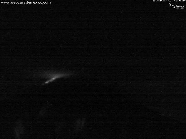 “<a href="/SkyAlertMx/">SkyAlert</a>: Hoy a las 5:59h el <a href="/Popocatepetl_MX/">Volcán Popocatépetl</a> registró una explosión con emisión de fragmentos incandescentes ”