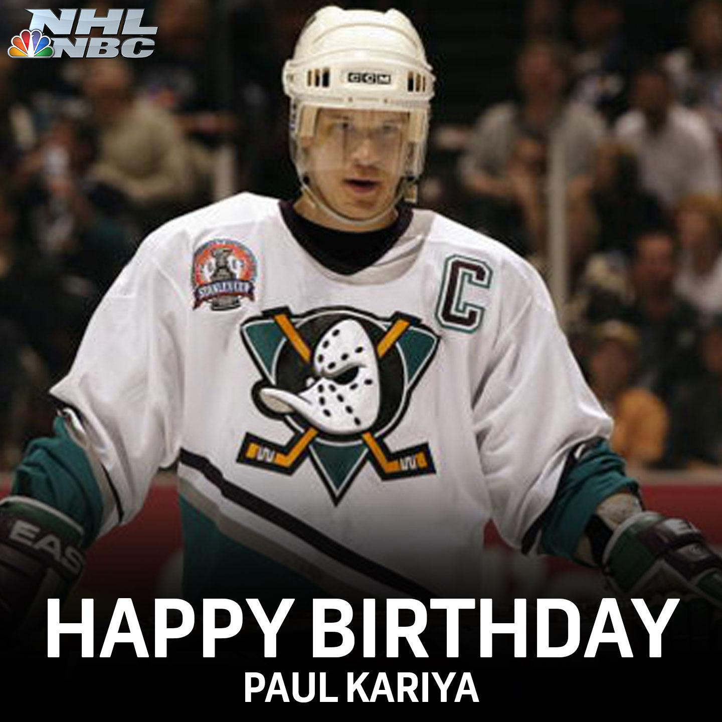 Happy 40th Birthday Paul Kariya! 