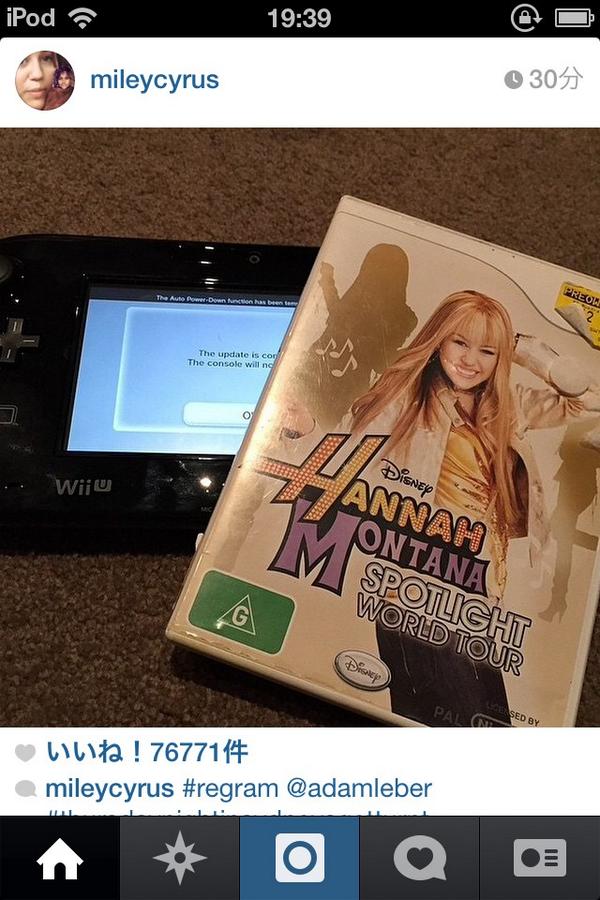 kirariluv's tweet photo. MileyがハンナのDVD？インスタに載せてた✨✨
びっくりした😳💓
@MileyCyrus http://t.co/Po6xziXwfr