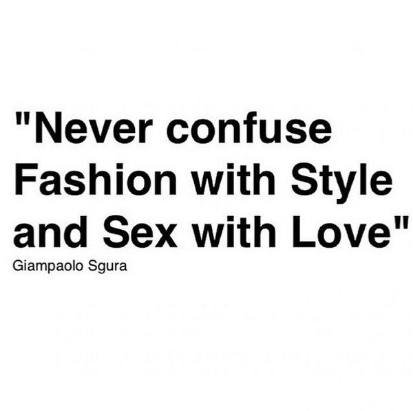 celebriTOONS's tweet image. "Nunca #confundir #moda con #estilo y #sexo con #amor " #frases #reflexiones